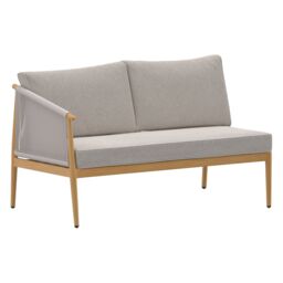 Charles Bentley Almada 4-5 Seater Corner Lounge Set in Grey - Size: 4 Person - thumbnail 6