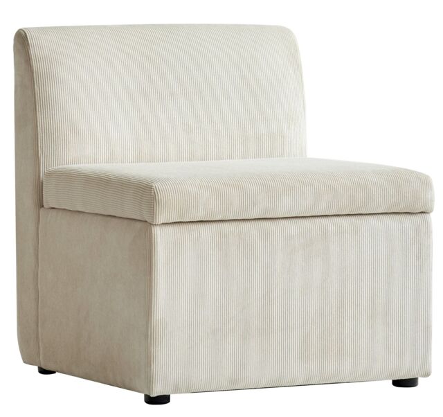 Nordlys Sofa with Terracotta Fabric in Beige - image 1
