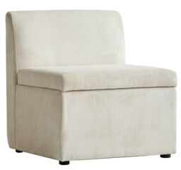Nordlys Sofa with Terracotta Fabric in Beige - thumbnail 1