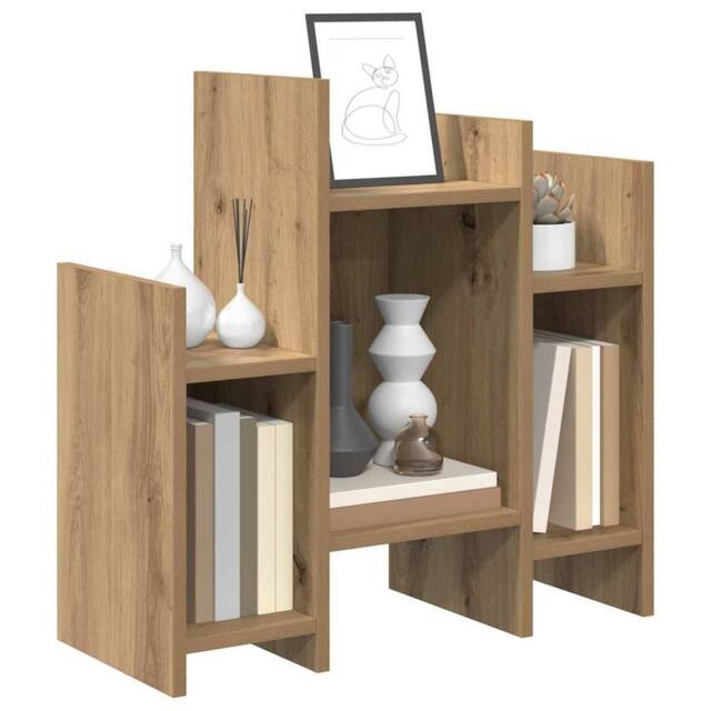 Berkfield Home Side Cabinet Artisan oak 60 x 26 x 60 cm Engineered wood in Brown - image 1