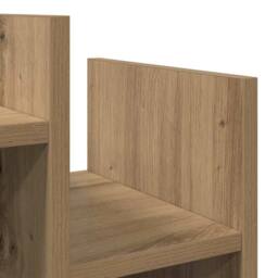 Berkfield Home Side Cabinet Artisan oak 60 x 26 x 60 cm Engineered wood in Brown - thumbnail 6