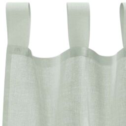 Berkfield Home Voile Curtains with Loops 2 pcs Light Grey 140x225 cm - thumbnail 5