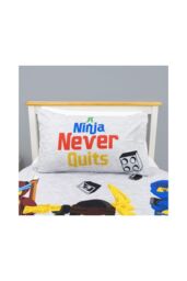 Ninjago Single Reversible Duvet Cover and Pillowcase Bedding Set - thumbnail 3