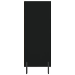 Berkfield Home Shelf Cabinet Black 69.5x32.5x90 cm Engineered Wood - thumbnail 5