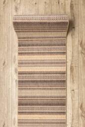 RugsX Wool Djobie Runner in Beige - Size: 80 cm x 430 cm - thumbnail 4