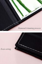 SHEONLY Portable Foldable Makeup Mirror Dirt-Resistant & Wear-Resistant in Black - thumbnail 3
