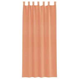 Berkfield Home Voile Curtains with Loops 2 pcs Terracotta 140x225 cm in Brown - thumbnail 4