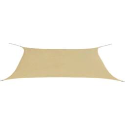 Berkfield Home Sunshade Sail Oxford Fabric Rectangular 4x6 m Beige