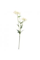 KDMD White Scabiosa Spray 75cm Artificial Flowers - thumbnail 5