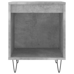 Berkfield Home Bedside Cabinets 2 pcs Concrete Grey 40x35x50 cm Engineered Wood - Size: 40 x 35 x 50 cm - thumbnail 5