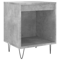 Berkfield Home Bedside Cabinets 2 pcs Concrete Grey 40x35x50 cm Engineered Wood - Size: 40 x 35 x 50 cm - thumbnail 4