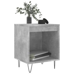 Berkfield Home Bedside Cabinets 2 pcs Concrete Grey 40x35x50 cm Engineered Wood - Size: 40 x 35 x 50 cm - thumbnail 3