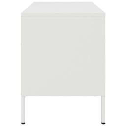 Berkfield Home TV Cabinets 2 pcs White 68x39x50.5 cm Steel - thumbnail 8