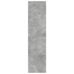 Berkfield Home Wardrobe Concrete Grey 100x50x200 cm Engineered Wood - Size: 100 x 50 x 200 cm - thumbnail 5