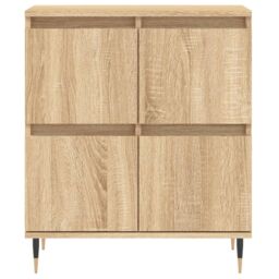 Berkfield Home Sideboard Sonoma Oak 60x35x70 cm Engineered Wood in Brown - Size: 60 x 35 x 70 cm - thumbnail 5