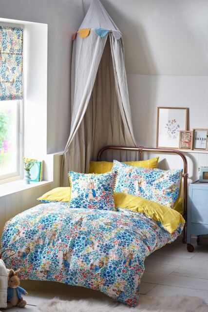 Peter Rabbit™ Florelli 100% Cotton Reversible Duvet Cover Set