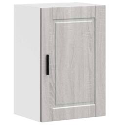 Berkfield Home Kitchen Wall Cabinet¬†Porto Grey Sonoma Engineered Wood - thumbnail 3