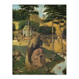 "Artery8 Temptations of Saint Anthony Bosch Wall Art Poster Print - Size: W18"" x H24""" - thumbnail 1
