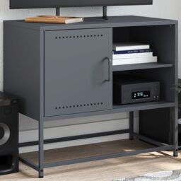 Berkfield Home TV Cabinet Pink 100.5x39x60.5 cm Steel