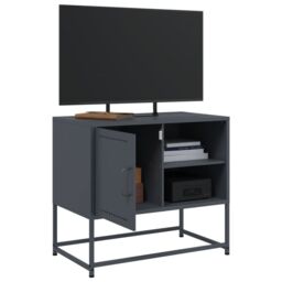 Berkfield Home TV Cabinet Pink 100.5x39x60.5 cm Steel - thumbnail 4