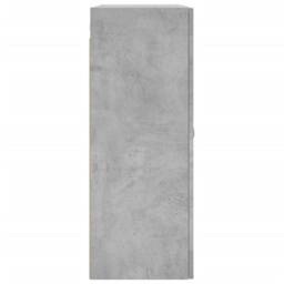 Berkfield Home Wall Mounted Cabinets 2 pcs Concrete Grey Engineered Wood - thumbnail 7