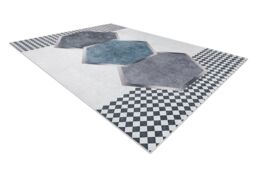 RugsX Andre Rug in White - Size: 120 cm x 170 cm - thumbnail 4