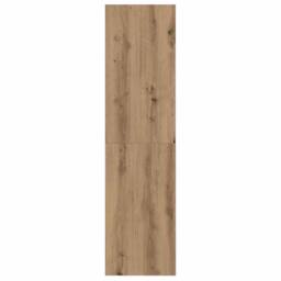 Berkfield Home TV Cabinet Artisan oak 37 x 37 x 142.5 cm Engineered wood in Brown - thumbnail 7