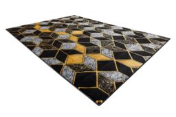 RugsX Gloss Rug in Black - Size: 140 cm x 190 cm - thumbnail 4