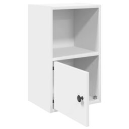 Berkfield Home Bookcase White 31x24x52 cm Engineered Wood - Size: 31 x 24 x 52 cm - thumbnail 4