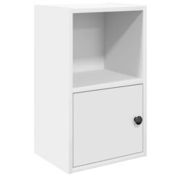 Berkfield Home Bookcase White 31x24x52 cm Engineered Wood - Size: 31 x 24 x 52 cm - thumbnail 2