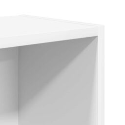 Berkfield Home Bookcase White 31x24x52 cm Engineered Wood - Size: 31 x 24 x 52 cm - thumbnail 9