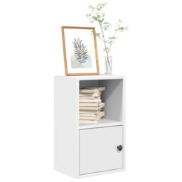 Berkfield Home Bookcase White 31x24x52 cm Engineered Wood - Size: 31 x 24 x 52 cm - thumbnail 1