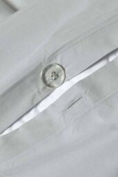 Homescapes Cotton Cot Bed Duvet Cover Set 200 Thread Count in Grey - thumbnail 4