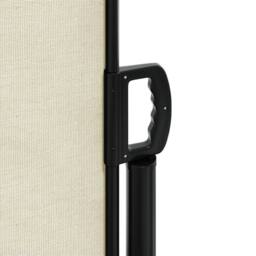 Berkfield Home Retractable Side Awning Cream 140x1200 cm - thumbnail 8