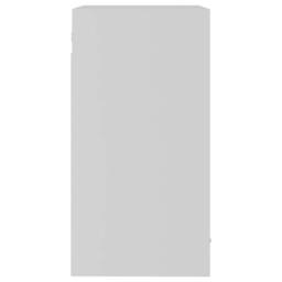 Berkfield Home Hanging Glass Cabinet White 40x31x60 cm Engineered Wood - Size: 40 x 31 x 60 cm - thumbnail 8