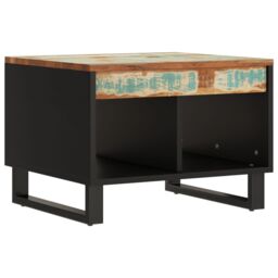 Berkfield Home Coffee Table 55x50x40 cm Solid Wood Reclaimed - Size: 55 x 50 x 40 cm - thumbnail 2