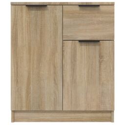 Berkfield Home Sideboard Sonoma oak 60x30x70 cm Engineered Wood in Brown - Size: 60 x 30 x 70 cm - thumbnail 6