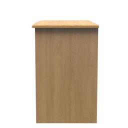 Ready Assembled 2 U Windsor 3 Drawer Desk (Ready Assembled) in Light Brown - thumbnail 2