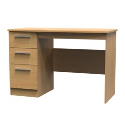 Ready Assembled 2 U Windsor 3 Drawer Desk (Ready Assembled) in Light Brown - thumbnail 3