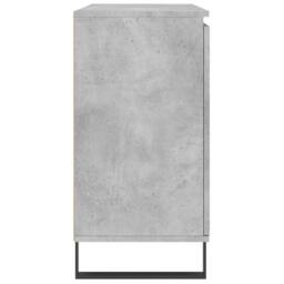 Berkfield Home Sideboard Concrete Grey 104x35x70 cm Engineered Wood - Size: 104 x 35 x 70 cm - thumbnail 7