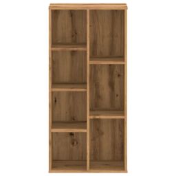 Berkfield Home Bookcase Artisian Oak 50x25x105 cm Engineered Wood in Brown - Size: 50 x 25 x 105 cm - thumbnail 4