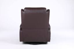 LUXURY LIFE Carrington Recliner Armchair 10 In 1 Massage & Heat Leather Chair in Brown - thumbnail 7