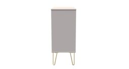 Ready Assembled 2 U Metro 4 Drawer Chest (Ready Assembled) in Taupe - Size: Medium - thumbnail 4