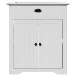 Berkfield Home Bathroom Sink Cabinet BODO White 70x35x80 cm - Size: 70 x 35 x 80 cm - thumbnail 4