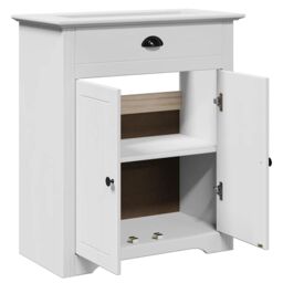 Berkfield Home Bathroom Sink Cabinet BODO White 70x35x80 cm - Size: 70 x 35 x 80 cm - thumbnail 5