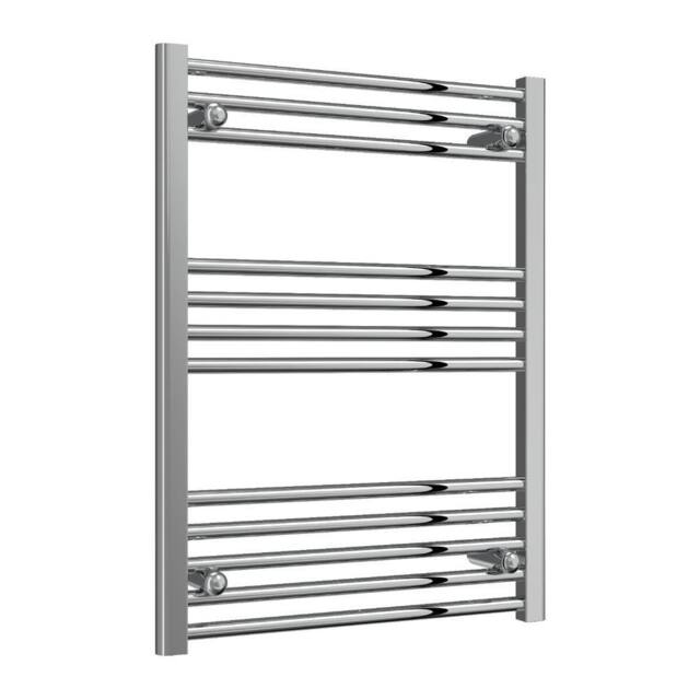 Bathroom Kingdom Capo Chrome Straight Heated Towel Rail 800x600 in Silver - image 1