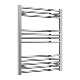 Bathroom Kingdom Capo Chrome Straight Heated Towel Rail 800x600 in Silver