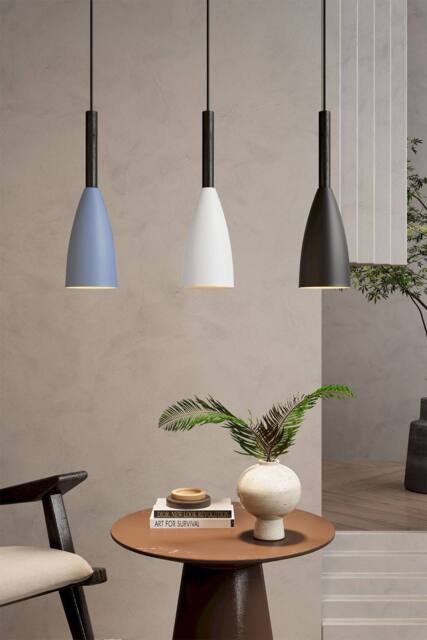 Living and Home 3-Light Iron Pendant Light - image 1