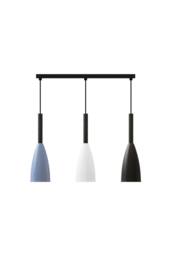 Living and Home 3-Light Iron Pendant Light - thumbnail 4