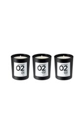 STORIES Parfums No.02 Bougie Parfumée Scented Candle Trio - thumbnail 1